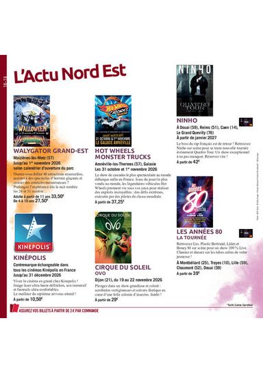 Catalogue Carrefour Market - Carrefour Market - Le Book Des Sorties Automne valable dès le 02/10 au 07/02 - page 18
