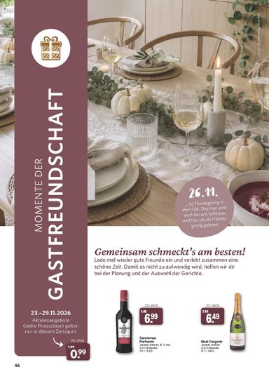 Prospekt Famila Nordwest - Famila Nordwest - Besondere Momente gültig ab 26.10. bis 29.11. - seite 46