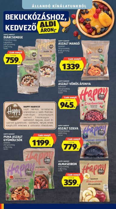 Akciós újság Aldi - Aldi érvényes 10.22.-tól 10.28.-ig - 34 oldal