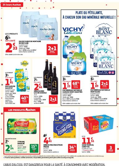 Catalogue Auchan - Auchan - 25 jours valable dès le 27/10 au 01/11 - page 38