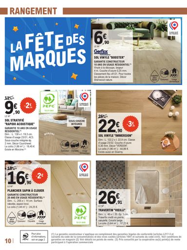 Catalogue E.Leclerc - E.Leclerc - Brico, fête des marques valable dès le 27/10 au 14/11 - page 10