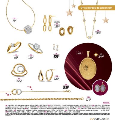 Catalogue Auchan - Auchan - Bijoux pour les fêtes valable dès le 20/10 au 31/12 - page 13