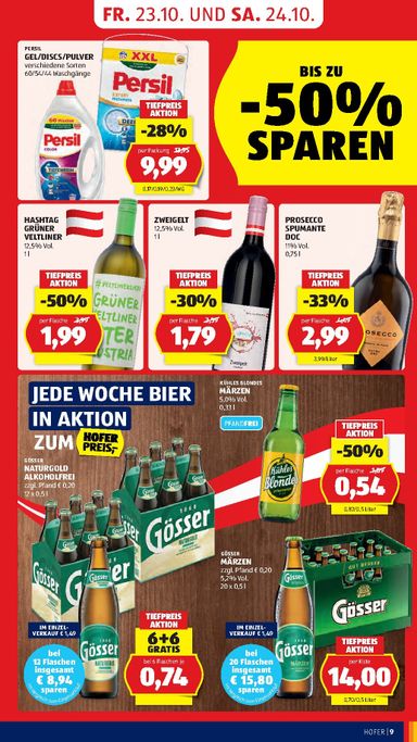 HOFER-Flugblatt - HOFER gültig ab 23.10. bis 29.10. - seite 17
