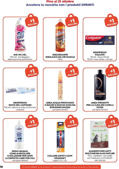 Volantino Coop Firenze - Coop Firenze - Mini valido dal 15/10 al 28/10 - pagina 18