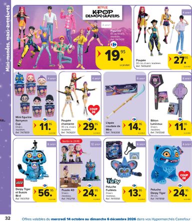 Folder Carrefour - Carrefour - Catalogue Jouets van 14/10 tot 06/12 - side 32