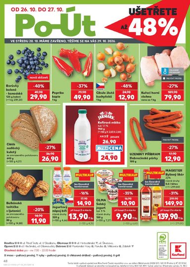 Leták Kaufland - Kaufland - Ostrava od 21.10. do 27.10. - strana 48
