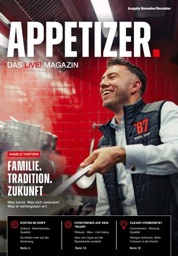 Prospekt Handelshof - Handelshof - Appetizer Magazin gültig ab 01.11. bis 31.12. - seite 1