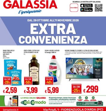 Volantino Galassia - Galassia valido dal 29/10 al 11/11 - pagina 1