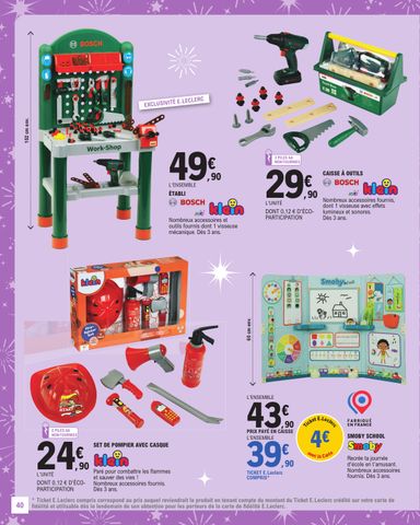 Catalogue E.Leclerc - E.Leclerc - Jouets de Noël valable dès le 20/10 au 05/12 - page 40