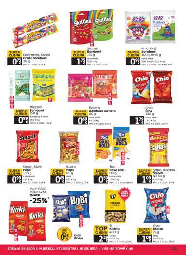 Katalog Tommy - Tommy vrijedi od 22.10. do 28.10. - stranica 25
