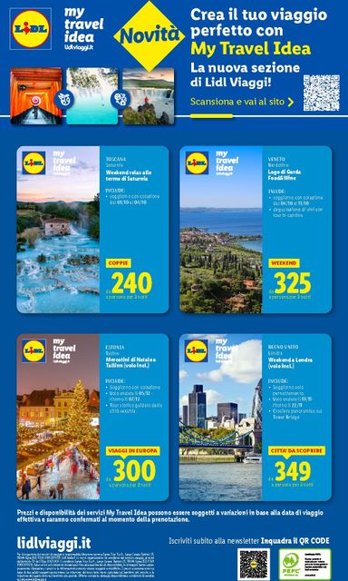 Volantino Lidl - Lidl - Viaggi valido dal 07/09 al 31/10 - pagina 8