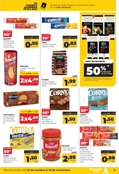 Folleto Alimerka - Alimerka - Asturias del 22/10 al 18/11 - página 13