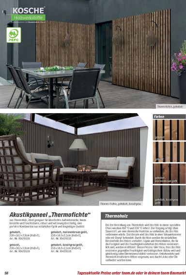 Prospekt toom - Toom - Gartenhäuser & Carports gültig ab 01.03. bis 31.12. - seite 56