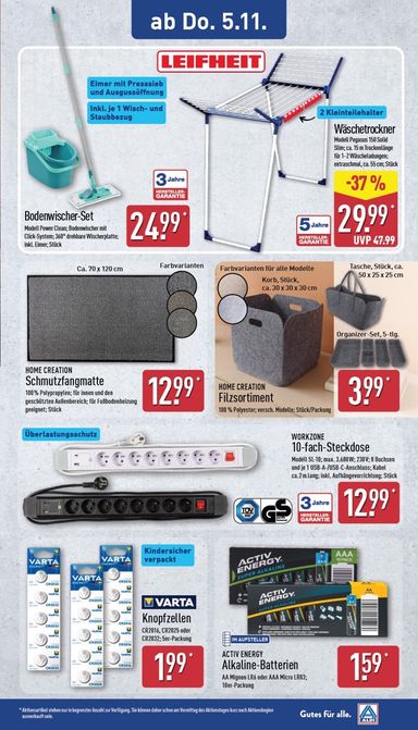 Prospekt ALDI Nord - ALDI NORD - Ausblick gültig ab 02.11. bis 07.11. - seite 14