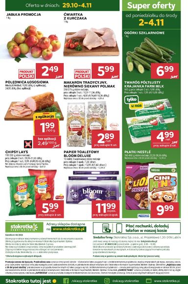 Gazetka Stokrotka - Stokrotka - Supermarket od 29.10. do 04.11. - strona 58