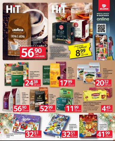 Gazetka Selgros - Selgros cash&carry - Oferta spożywcza od 22.10. do 04.11. - strona 16
