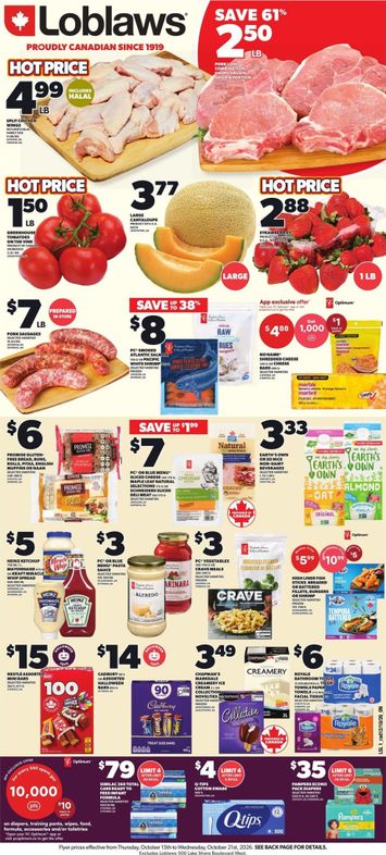 Flyer Loblaws - Loblaws valid since 10-15 until 10-21 - page 1