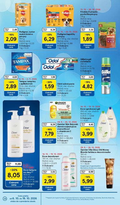 Leták Tesco - Tesco od 14.10. do 20.10. - strana 38