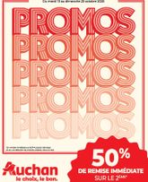 Auchan - Les promos du moment folder geldig vanaf dinsdag 13/10/2026
