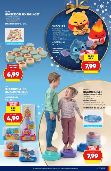 Leták Hofer Rakúsko - Hofer Rakúsko - Unser Weihnachtskatalog od 30.10. do 31.12. - strana 33