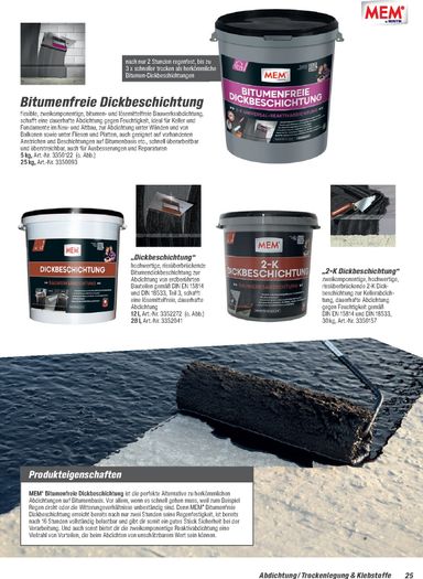Prospekt toom - Toom - Baustoffe & Bauelemente gültig ab 01.03. bis 31.12. - seite 25