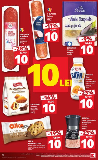 Catalogul Kaufland - Kaufland - Ieftin si bun de la 28.10. până la 03.11. - pagina 10