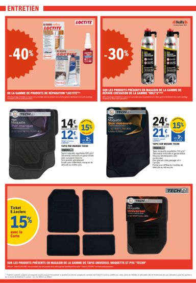 Catalogue E.Leclerc - E.Leclerc - L'Auto valable dès le 13/10 au 31/10 - page 7