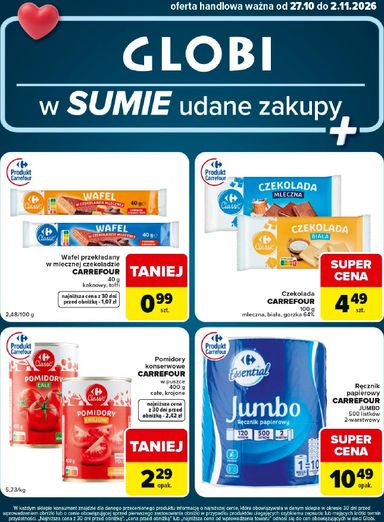 Gazetka Carrefour - Carrefour - Globi od 27.10. do 02.11. - strona 2
