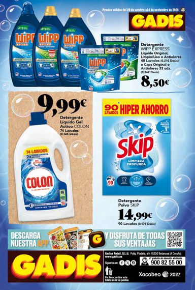 Folleto Gadis - Gadis del 29/10 al 04/11 - página 48