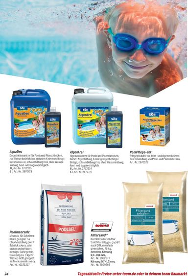 Prospekt toom - Toom - Pool, Sauna & Klima gültig ab 01.03. bis 31.12. - seite 24