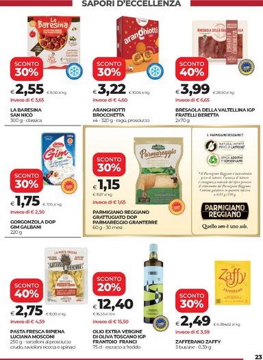 Volantino Coop Firenze - Coop Firenze - Il tuo supermercato valido dal 22/10 al 04/11 - pagina 23