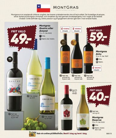Brochurer Bilka - Bilka - Julens vinfavoritter gyldig fra 30.10. til 26.11. - side 13