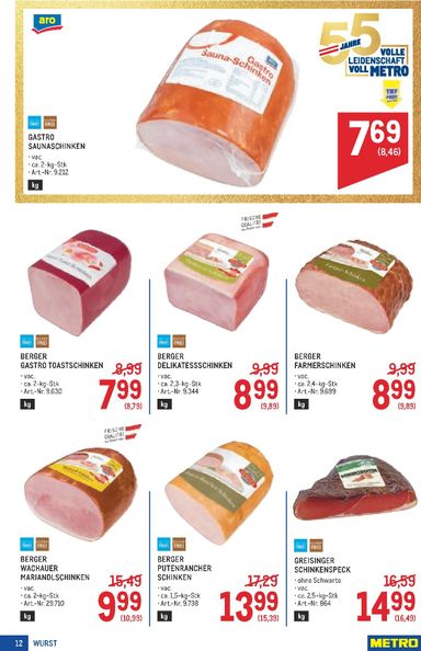 METRO-Flugblatt - Metro - Profi gültig ab 15.10. bis 28.10. - seite 12