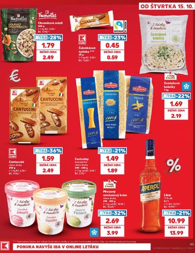 Leták Kaufland - Kaufland od 15.10. do 21.10. - strana 45