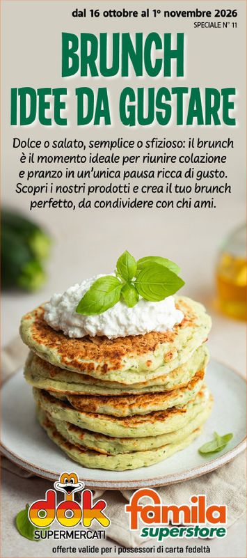 Volantino DOK - DOK - Brunch valido dal 16/10 al 01/11 - pagina 1