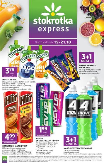 Gazetka Stokrotka - Stokrotka - Express od 15.10. do 21.10. - strona 1