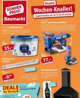 Sonderpreis Baumarkt-Prospekt von Samstag 24.10.