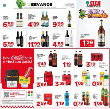 Volantino Sisa - Sisa valido dal 22/10 al 04/11 - pagina 21