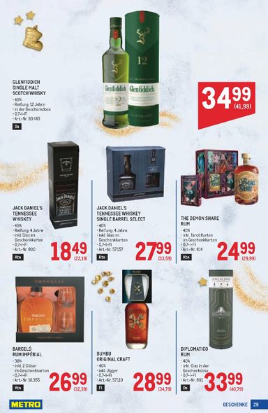 METRO-Flugblatt - Metro - Weihnachtsdeko gültig ab 15.10. bis 24.12. - seite 29