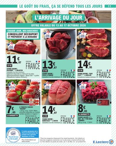 Catalogue E.Leclerc - E.Leclerc - Nos promos du moment valable dès le 13/10 au 24/10 - page 11