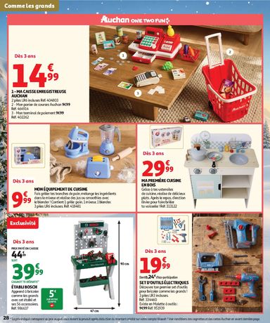 Folder Auchan - Auchan - Jouets de Noël van 16/10 tot 06/12 - side 28