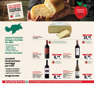 Volantino Eurospar - Eurospar - Deutch valido dal 29/10 al 11/11 - pagina 12
