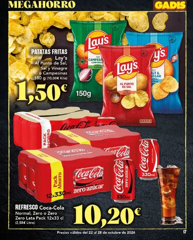 Folleto Gadis - Gadis del 22/10 al 28/10 - página 17