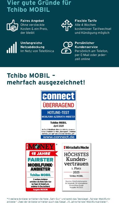 Prospekt Tchibo - Tchibo - Mobil gültig ab 05.10. bis 01.11. - seite 13