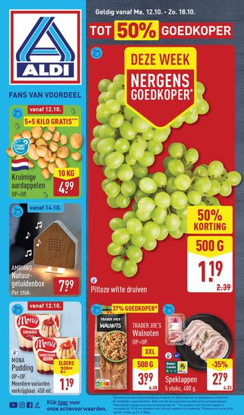 Folder ALDI - ALDI van 12-10 tot 18-10 - side 1