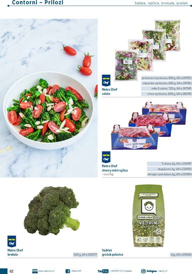 Katalog Metro - Metro - Poslovna rješenja - Trattoria vrijedi od 04.03. do 31.12. - stranica 62