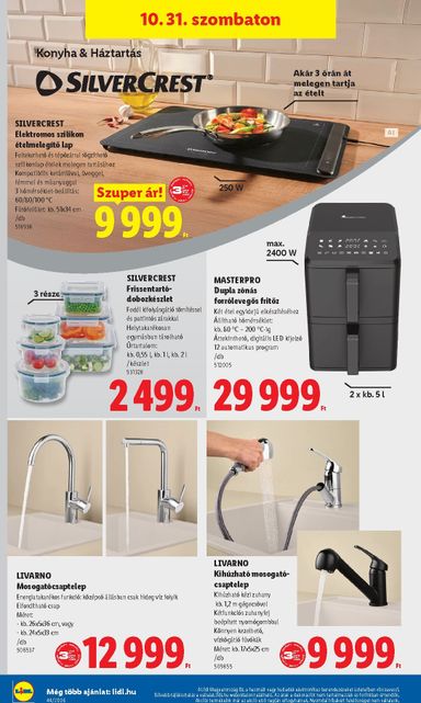 Akciós újság Lidl - Lidl - Nonfood érvényes 10.29.-tól 11.04.-ig - 16 oldal
