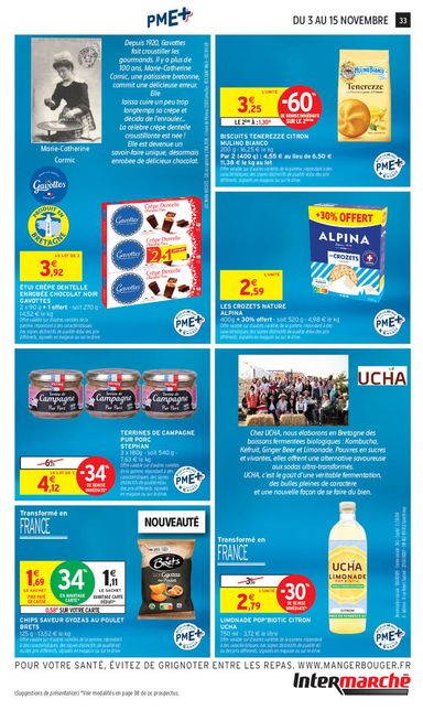 Catalogue Intermarché - Intermarché valable dès le 03/11 au 15/11 - page 33