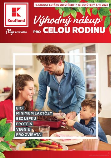 Leták Kaufland - Kaufland - Ostrava - Spotřební zboží od 07.10. do 03.11. - strana 1