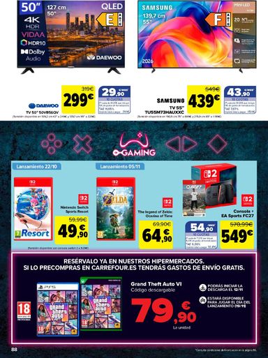 Folleto Carrefour - Carrefour del 27/10 al 12/11 - página 88